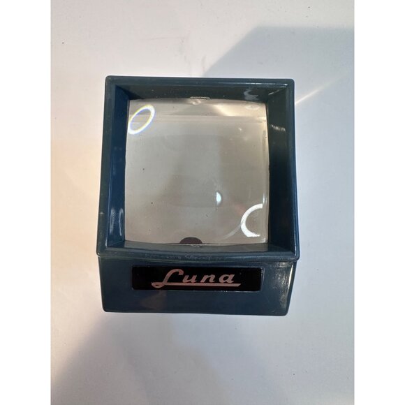 Vintage 1960's Luna Magnifying Viewer 35 MM Slides Negatives Retro Design - Picture 7 of 8